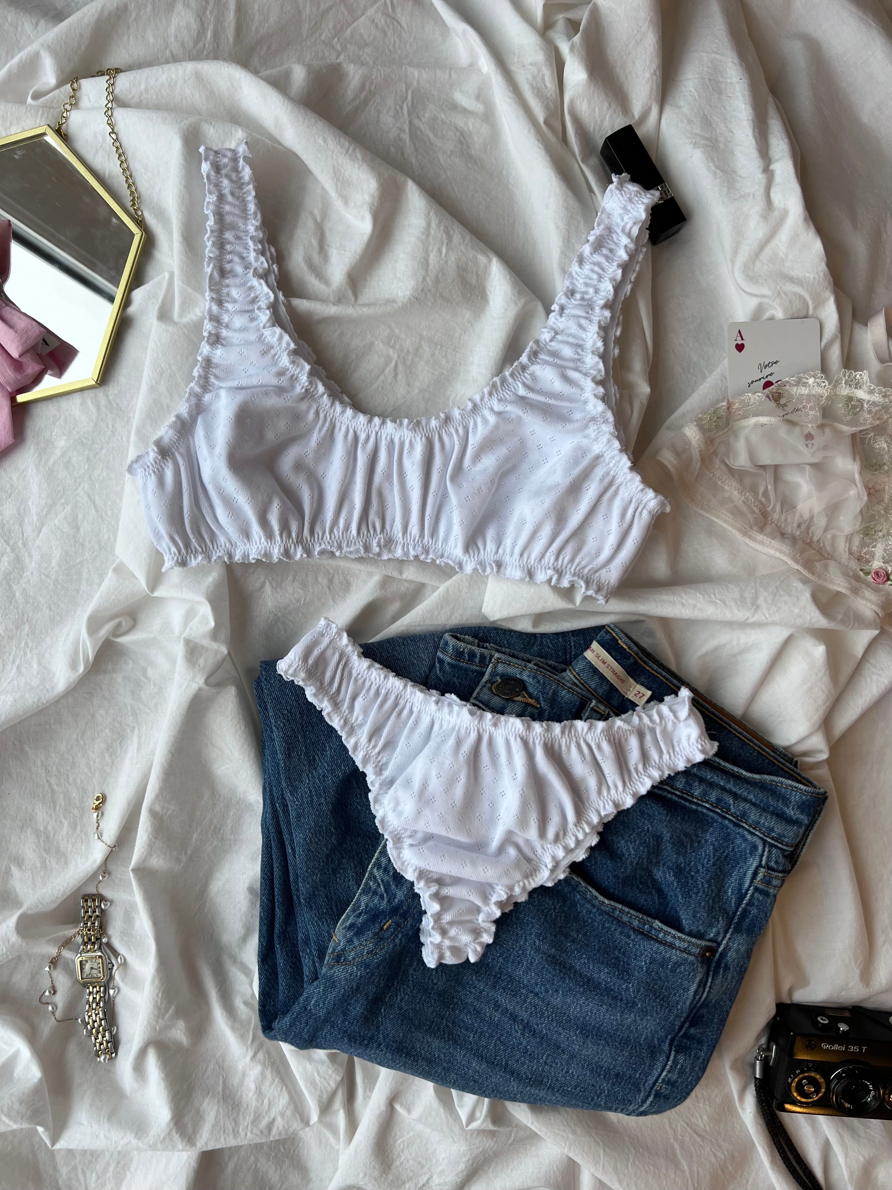 ENSEMBLE ROSALIE BLANC – ALBA - Main Image