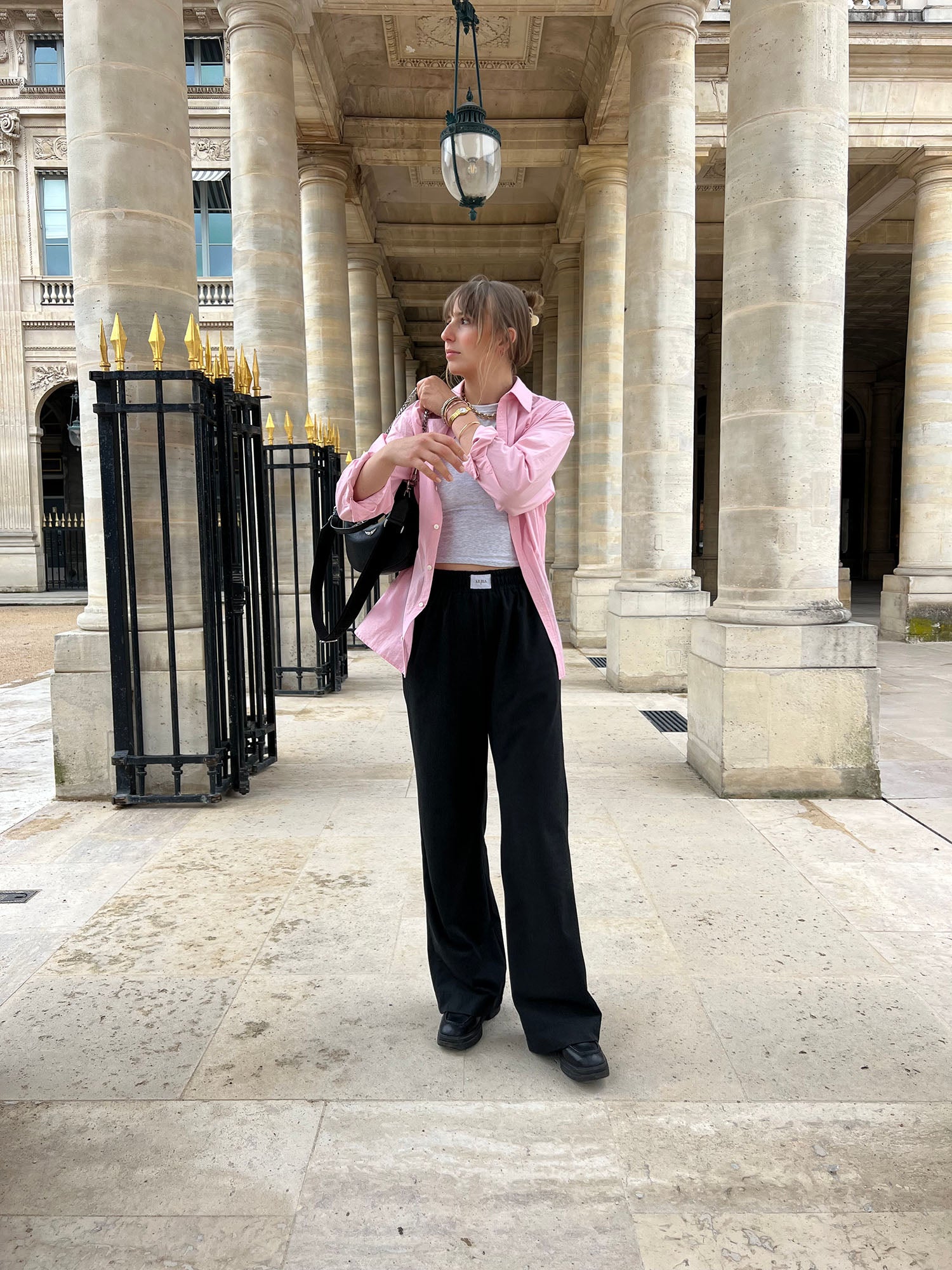 PANTALON LÉO — TAILLEUR GRIS