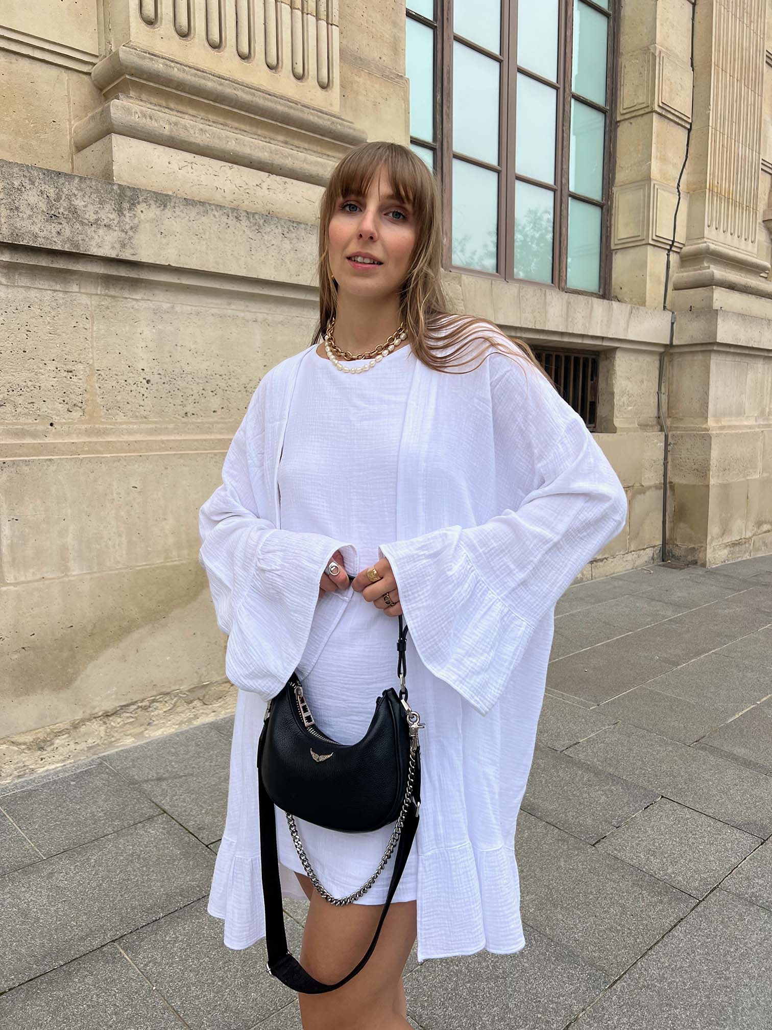 ROBE DOUCE — GAZE BLANCHE