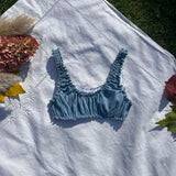 BRASSIÈRE ROSALIE — POINTELLE BLEU