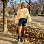 Look short en popeline, confortable