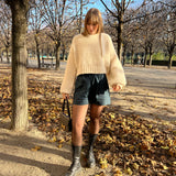 Look short en popeline, confortable