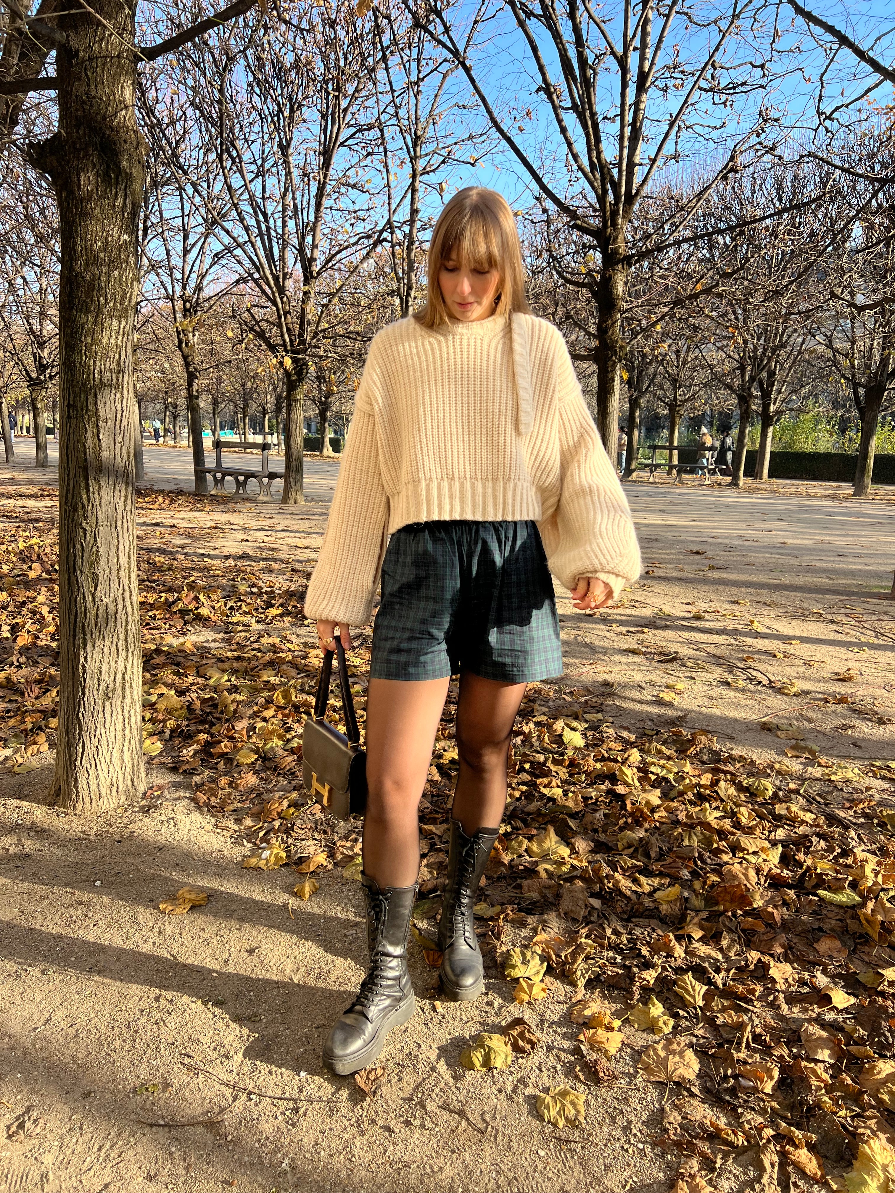 Look short en popeline, confortable